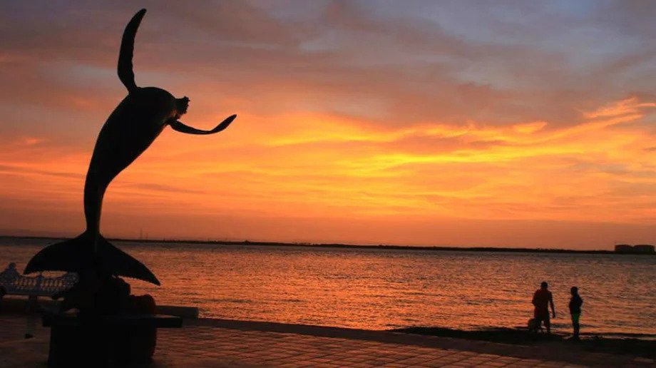 The Malecon Of La Paz