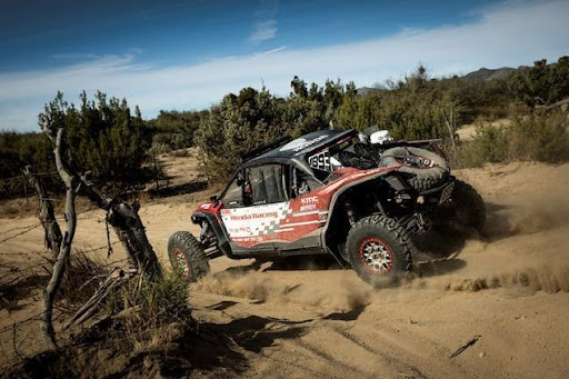 Car on the Baja 1000