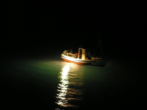 Night fishing