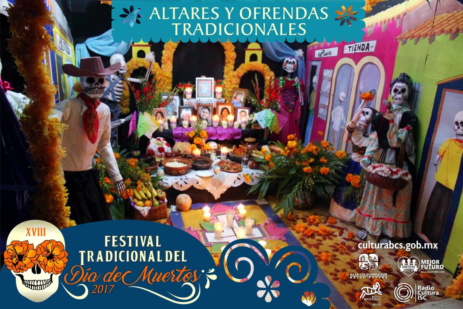 Pancarta-Anuncio-Festival-Tradicional-del-Dia-de-Muertos
